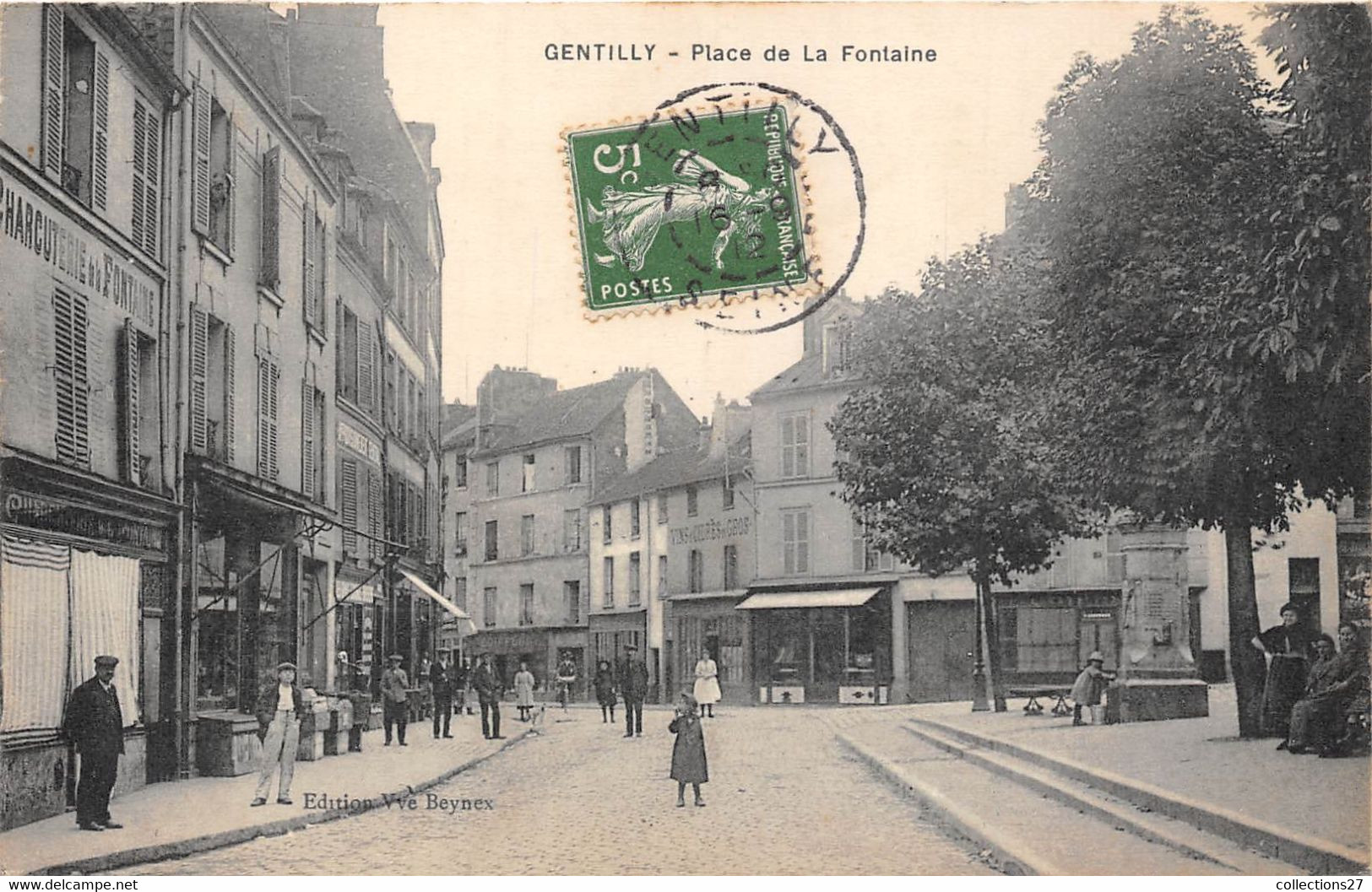 94-GENTILLY- PLACE DE LA FONTAINE - Gentilly