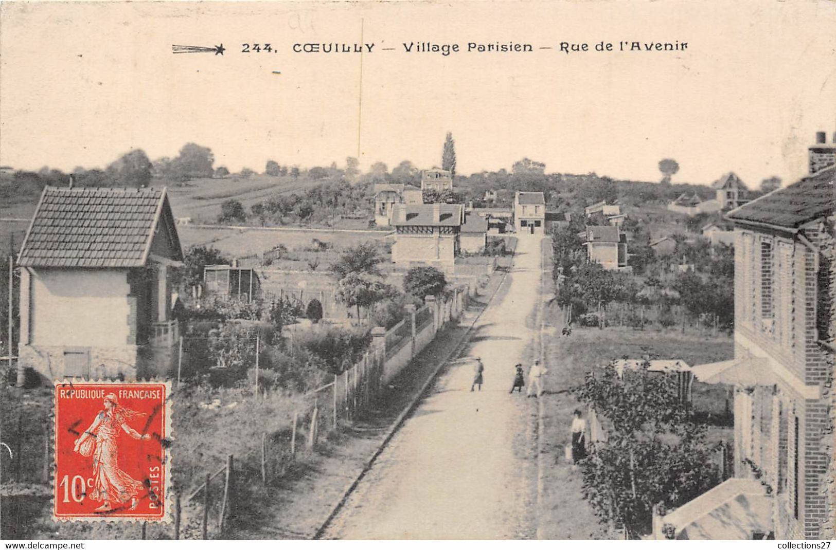 94-COEUILLY- VILLAGE PARISIEN , RUE DE L'AVENIR - Champigny Sur Marne