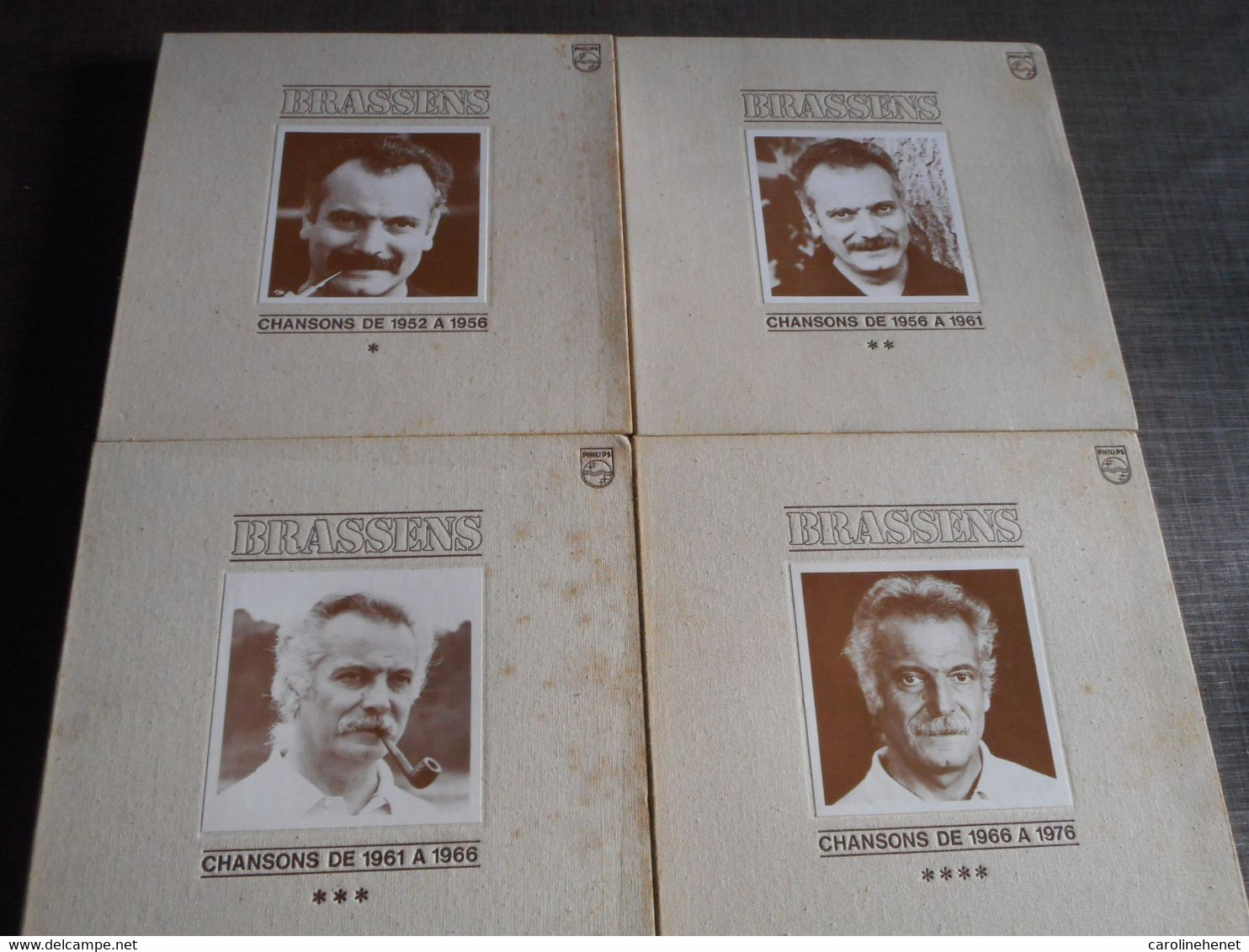 Collection Vinyles Brassens Philips 1989 - Vollständige Sammlungen