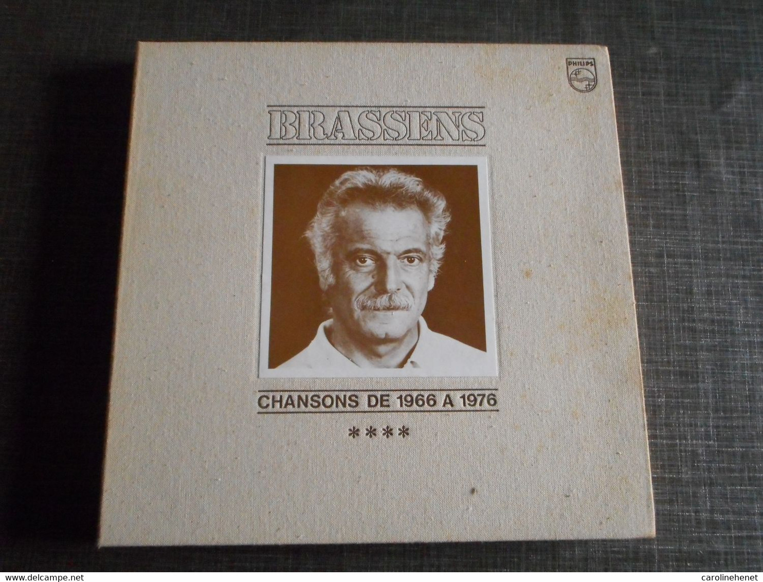 Collection Vinyles Brassens Philips 1989