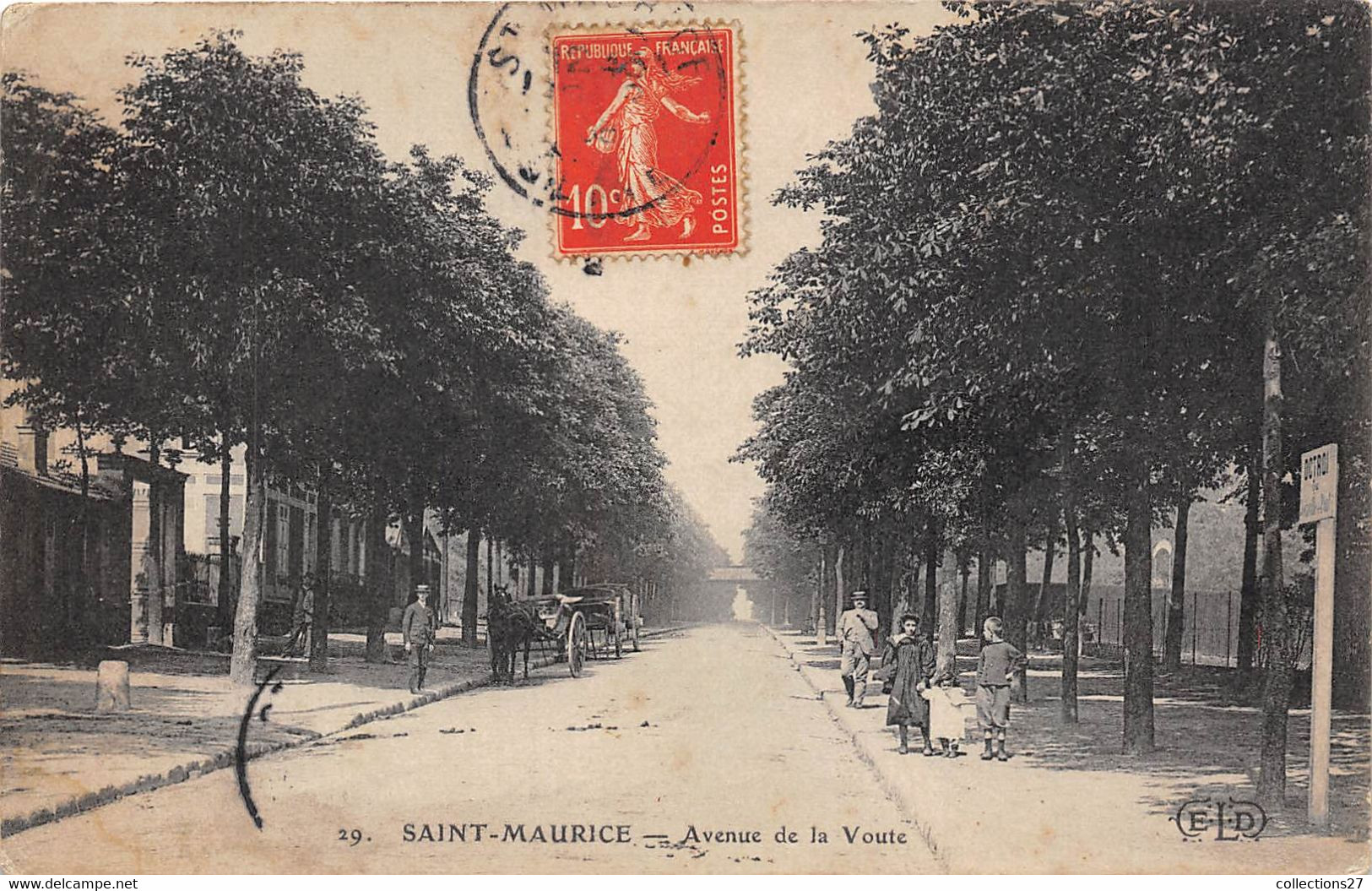 94-SAINT-MAURICE- AVENUE DE LA VOUTE - Saint Maurice