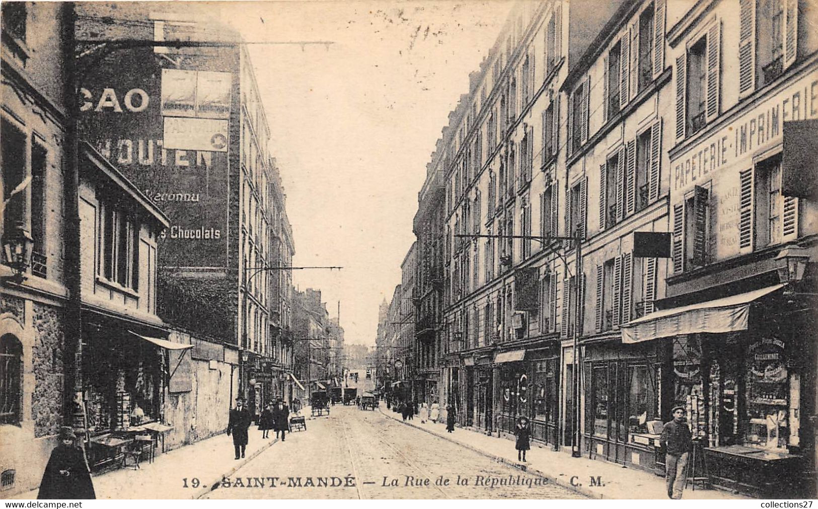 94-SAINT-MANDE- LA RUE DE LA REPUBLIQUE - Saint Mande