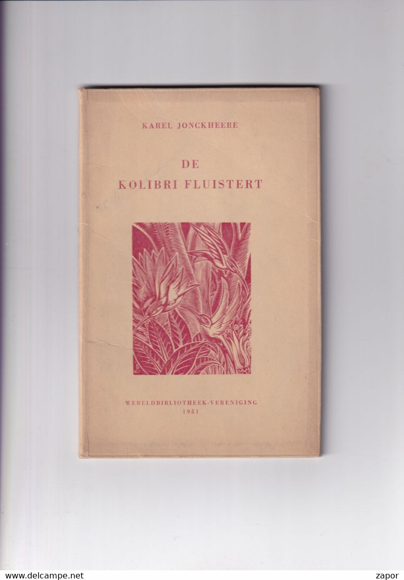 Karel Jonckheere - De Kolibri Fluistert - 1951 - Littérature