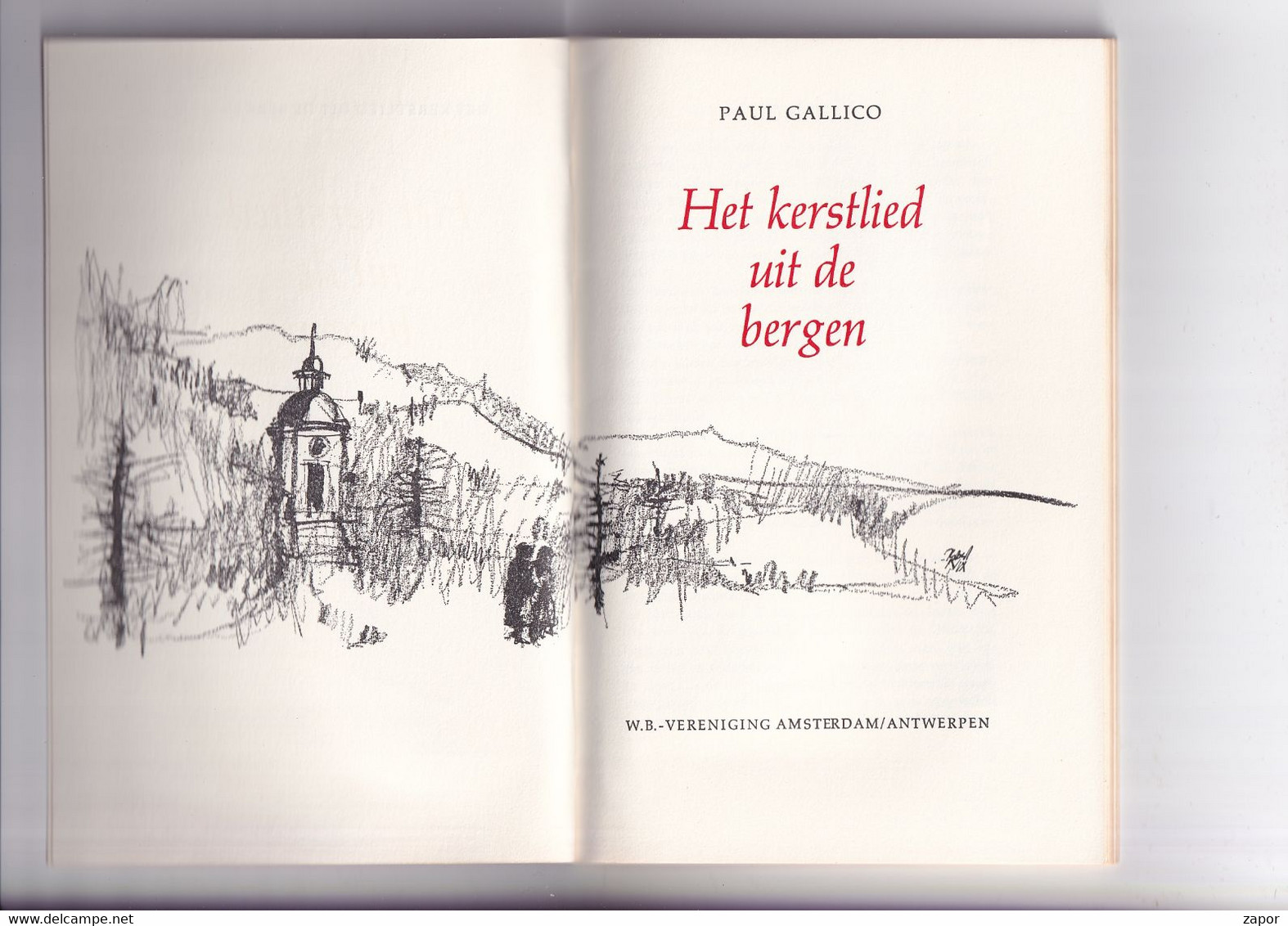 Paul Gallico - Het Kerstlied Uit De Bergen - 1968 - Literature