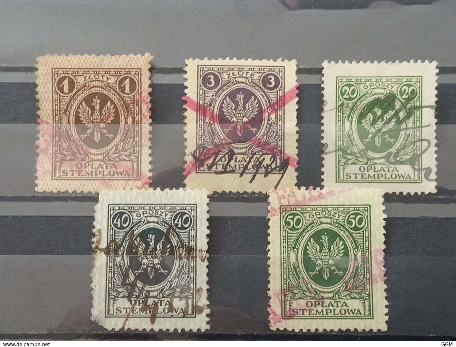 Polonia. 1925. Oplata Stemplowa. - Revenue Stamps