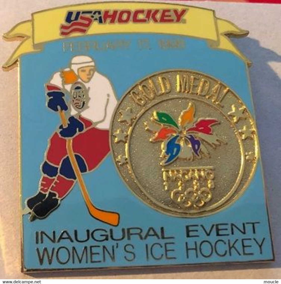 HOCKEY SUR GLACE - ICE - NHL - USA - GOLD MEDAL - NAGANO 1998 - INAUGURAL EVENT WOMEN'S - JEUX OLYMPIQUES -  (20) - Olympische Spelen