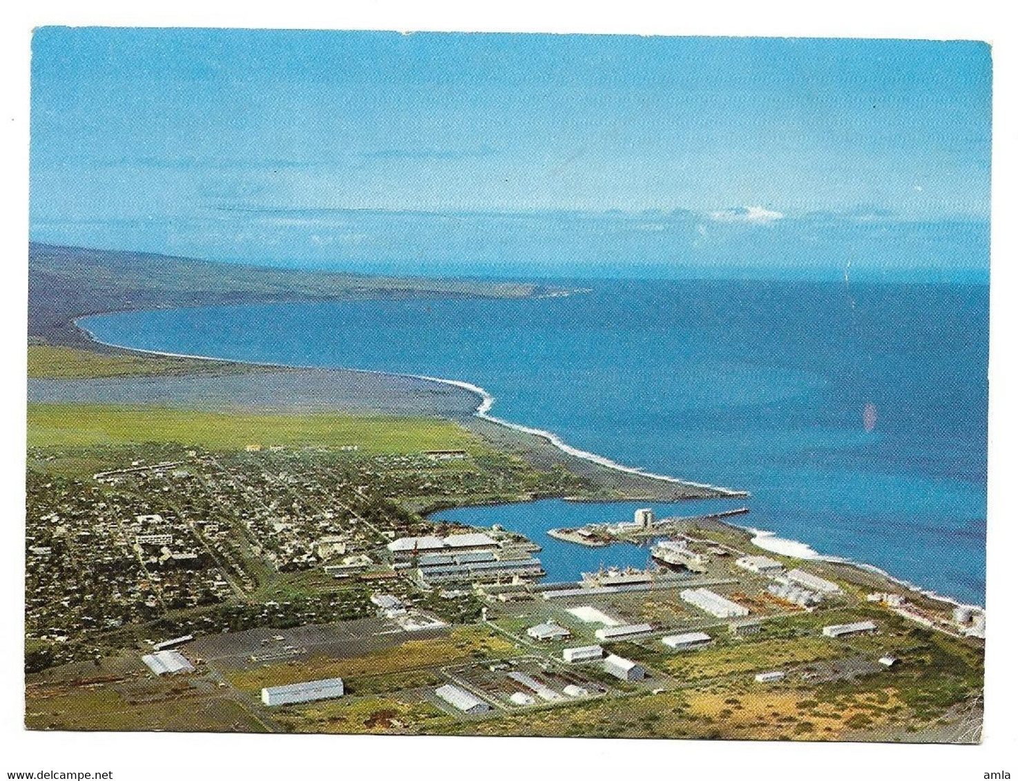 CP  LA REUNION  VUE DU PORT ET LA BAIE DE SAINT PAUL - Saint Paul