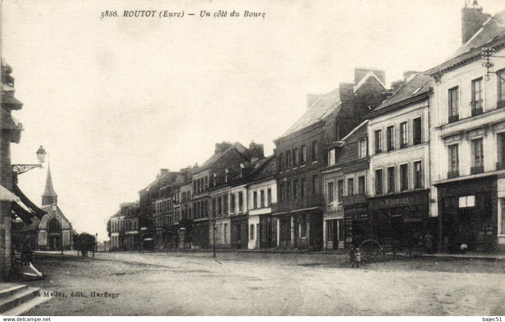 Routot - Un Côté Du Bourg - Routot