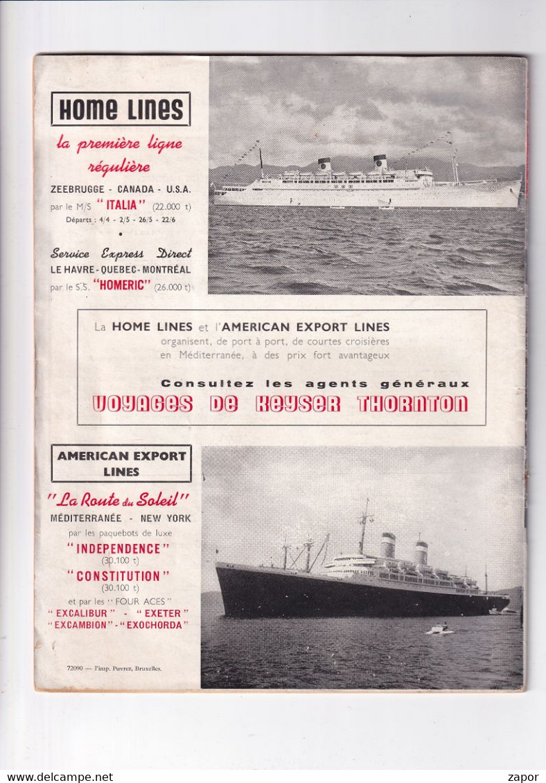 Folder / Brochure - Escapades - Voyages De Keyser Thornton - 1958 - Toerisme