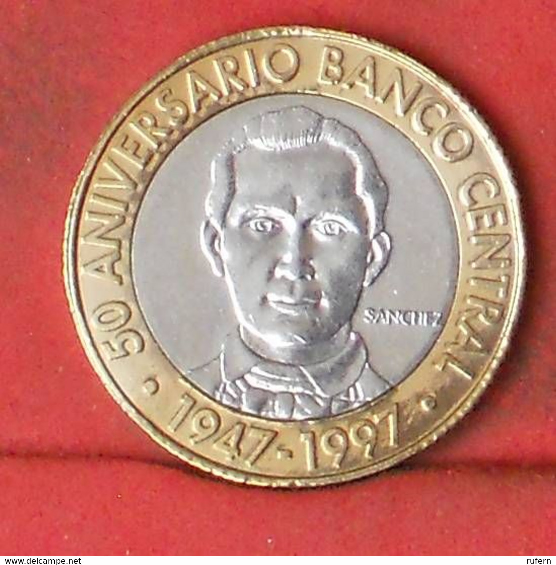 DOMINICANA 5 PESOS 1997 -    KM# 88 - (Nº41804) - Dominikanische Rep.