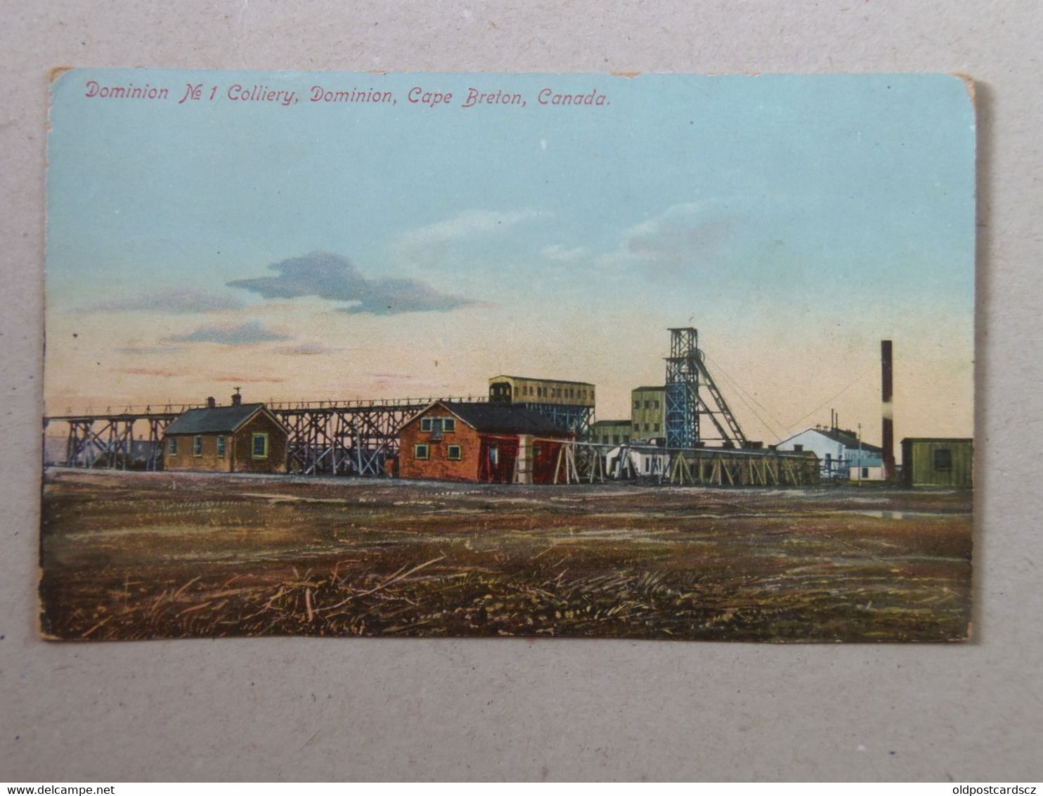 Canada 91 Cape Breton Dominion No. 1 Colliery Coal Mine Industry - Cape Breton