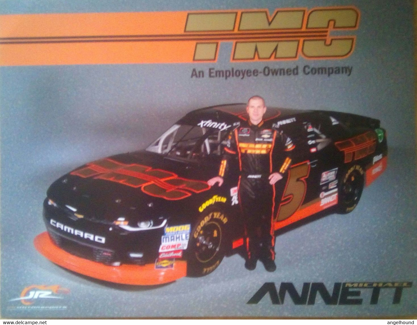 Michael Annett ( American Race Car Driver ) - Uniformes Recordatorios & Misc