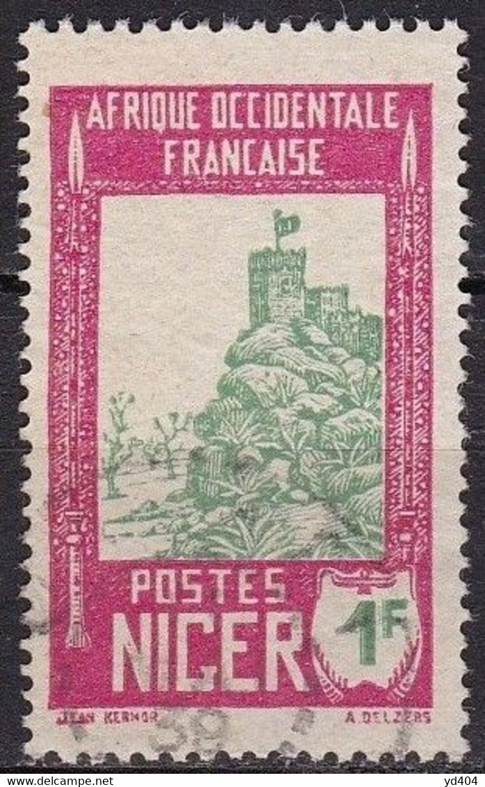 CF-NE-01 – FRENCH COLONIES – NIGER – 1926 - SG # 55 USED 14,50 € - Oblitérés