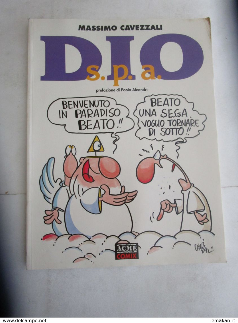 #    DIO S.p.a. ACME COMIX / MASSIMO CAVEZZALI - First Editions