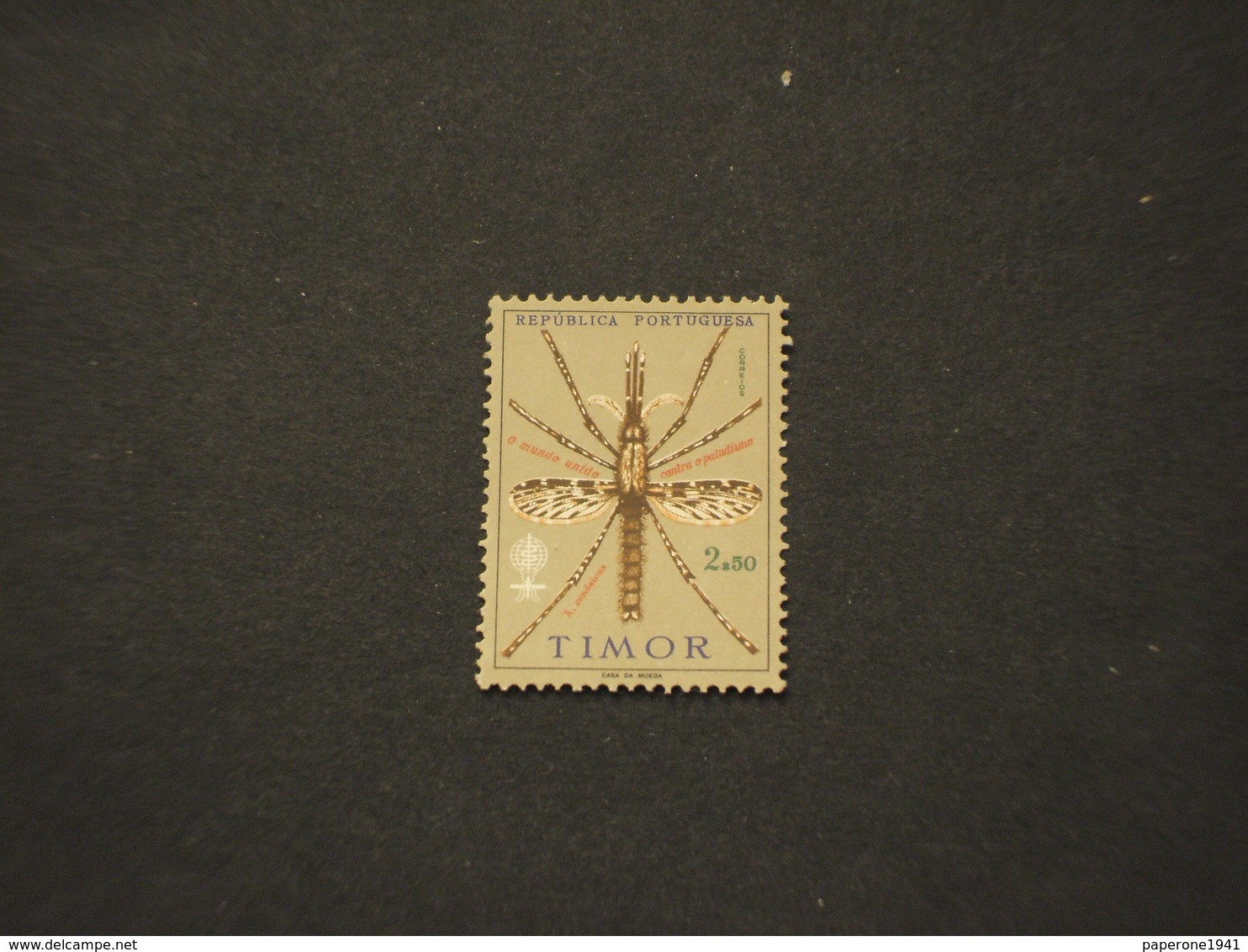 TIMOR -. 1962 MALARIA/INSETTO  - NUOVO(++) - East Timor