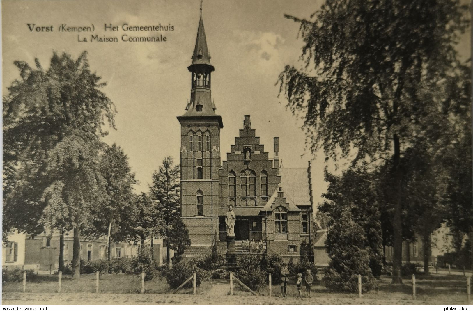 Vorst (Kempen) (Laakdal) Gemeentehuis - Maison Communale 19?? - Laakdal