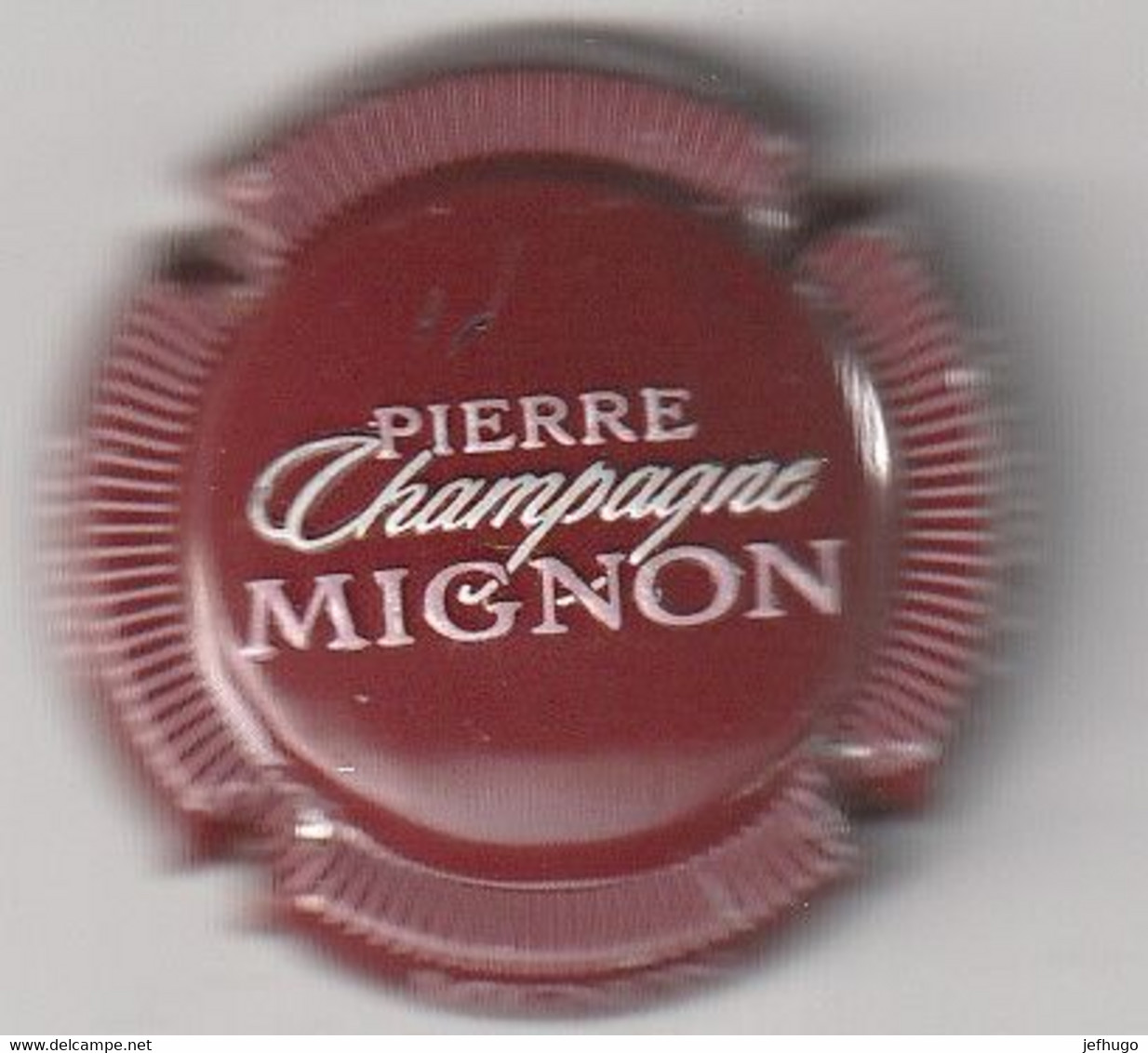 CAPSULE CHAMPAGNE ESTAMPILLEE PIERRE MIGNON . LE BREUIL . VOIR SCAN - Mignon, Pierre