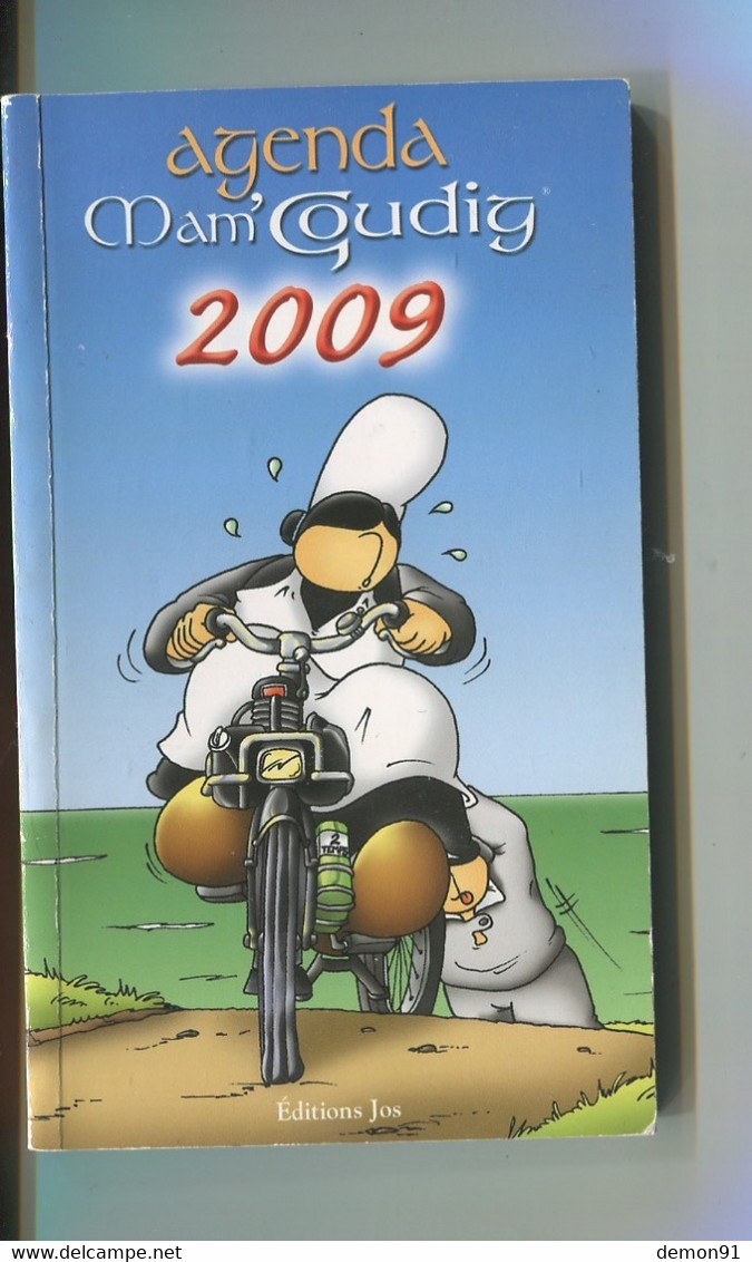 BRETAGNE - Agenda Mam'goudig 2009 Solex Neuf Solex Velosolex - Illustration Jean-Paul DAVID - Edit° JOS - Unclassified