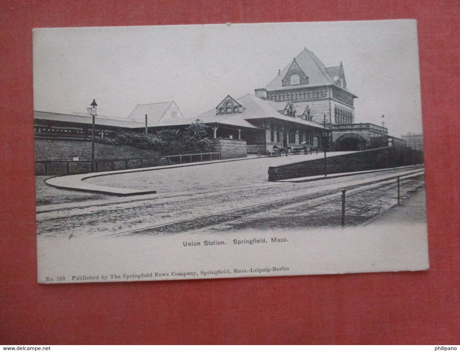 Union Station Springfield  Massachusetts    Ref 4838 - Springfield