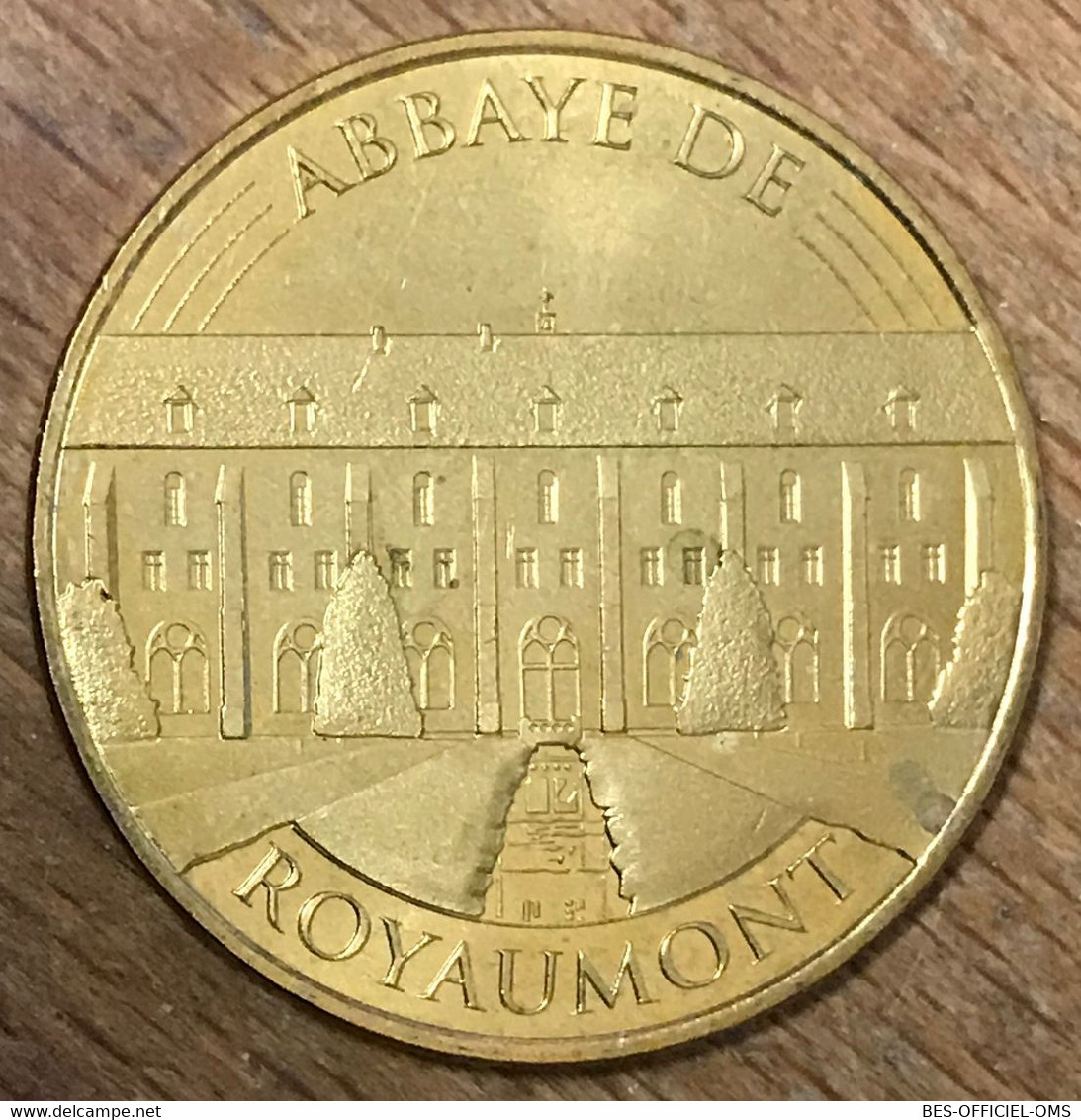 95 ABBAYE DE ROYAUMONT MDP 2017 MÉDAILLE SOUVENIR MONNAIE DE PARIS JETON TOURISTIQUE TOKENS MEDALS COINS - 2017