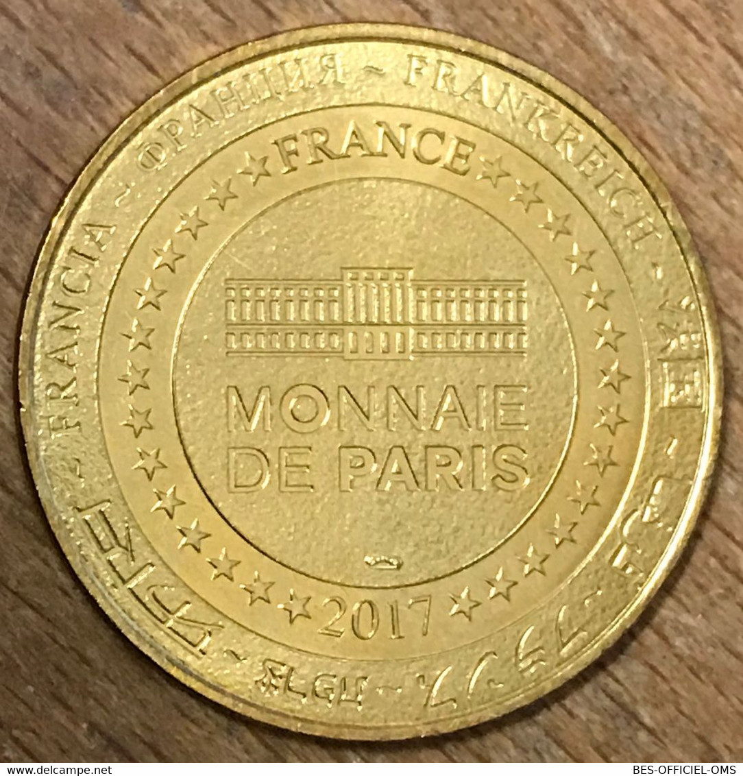 95 ABBAYE DE ROYAUMONT MDP 2017 MÉDAILLE SOUVENIR MONNAIE DE PARIS JETON TOURISTIQUE TOKENS MEDALS COINS - 2017