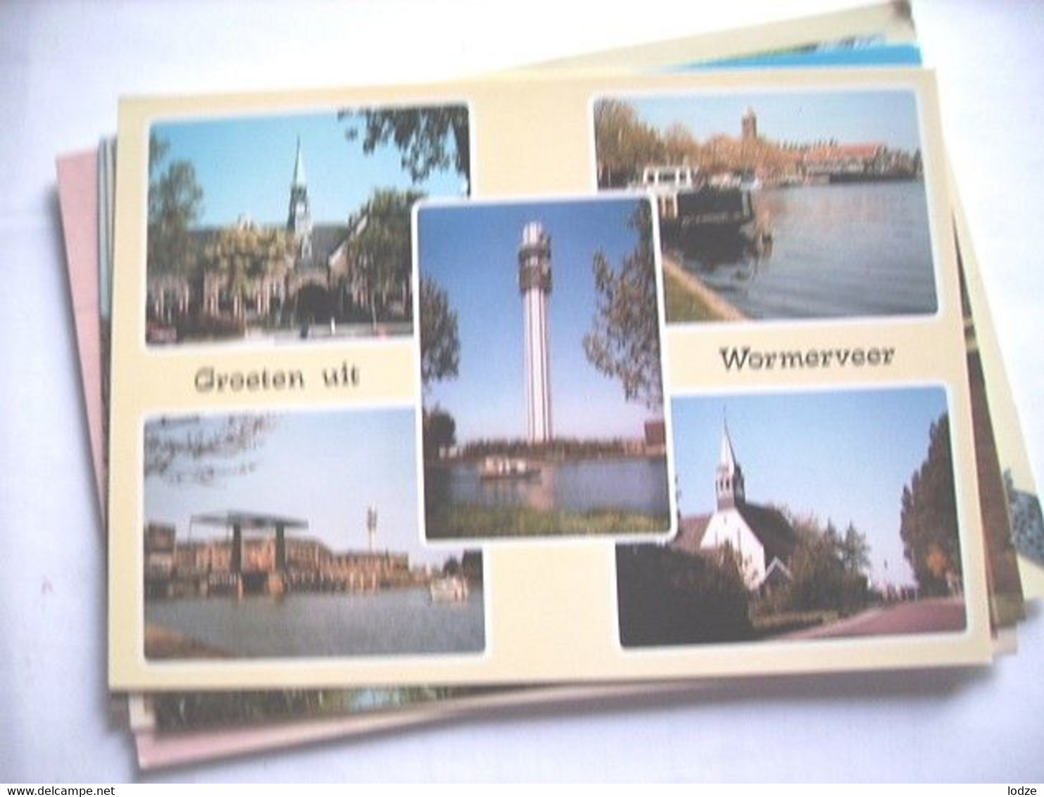 Nederland Holland Pays Bas Wormerveer Met Toren Centraal - Wormerveer