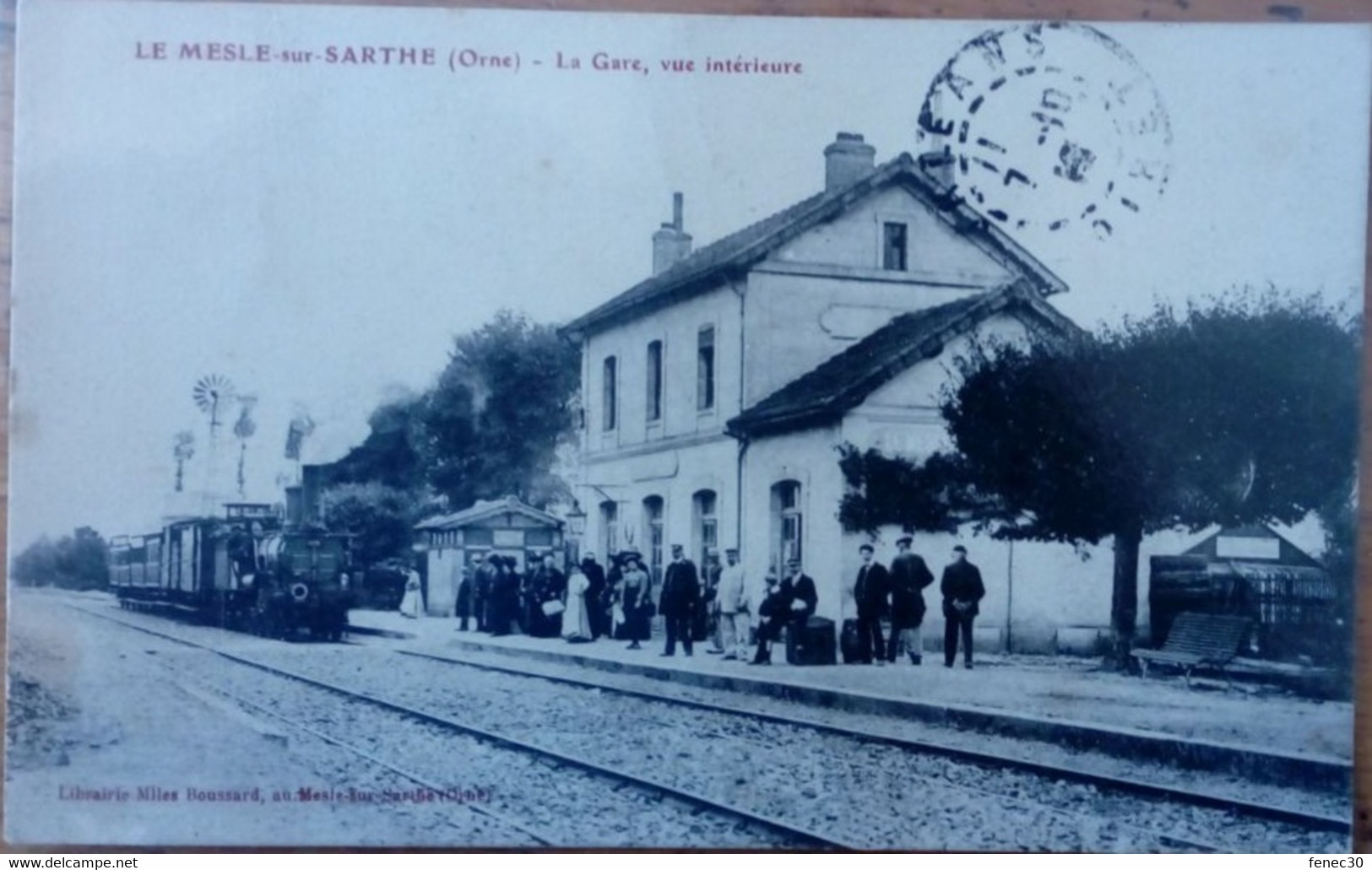 61 //  Le Mesle Sur Sarthe (Orne) La Gare Vue Intérieure - Le Mêle-sur-Sarthe