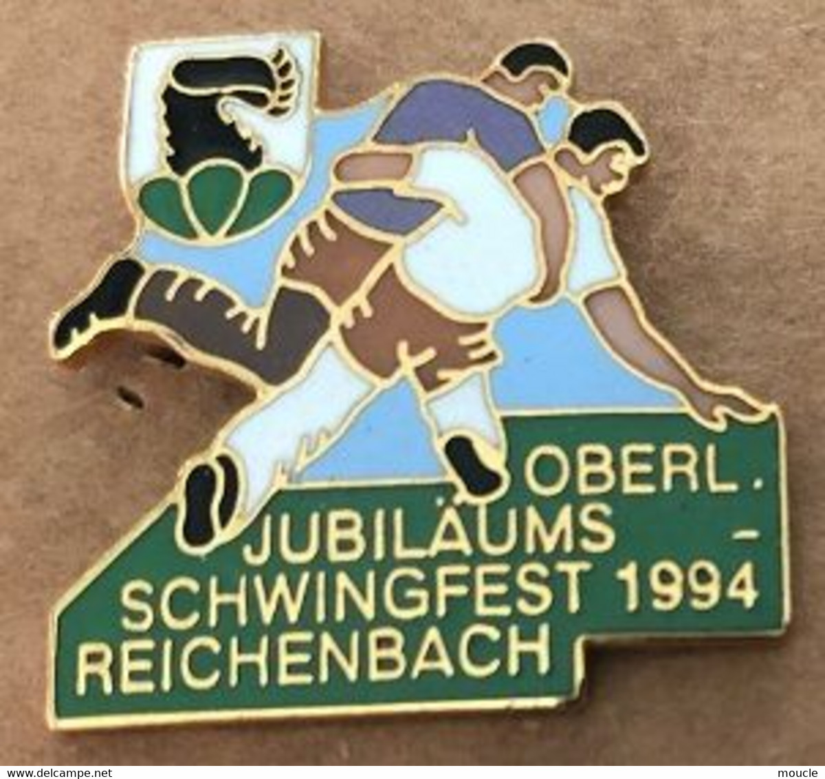 LUTTE SUISSE - SCHWEIZER WRESTLING - SWISS - SVIZZERO-LUCHA SUIZA - SCHWING - OBERLAND JUBILAUMS 1994 - REICHENBACH-(21) - Worstelen