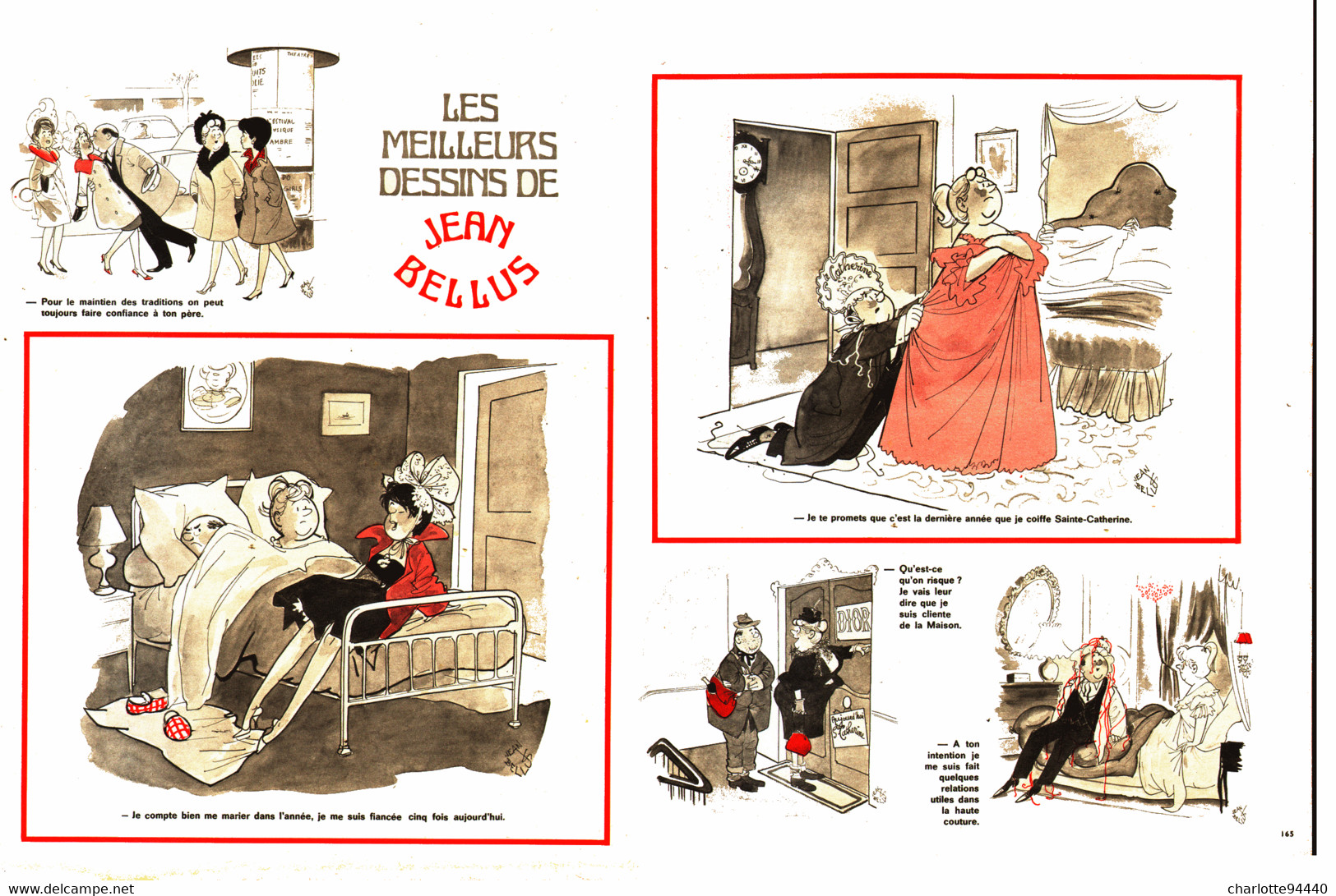 "  JEAN BELLUS  " Les MEILLEURS DESSINS De  BELLUS 1972  ( 4 ) - Autres & Non Classés