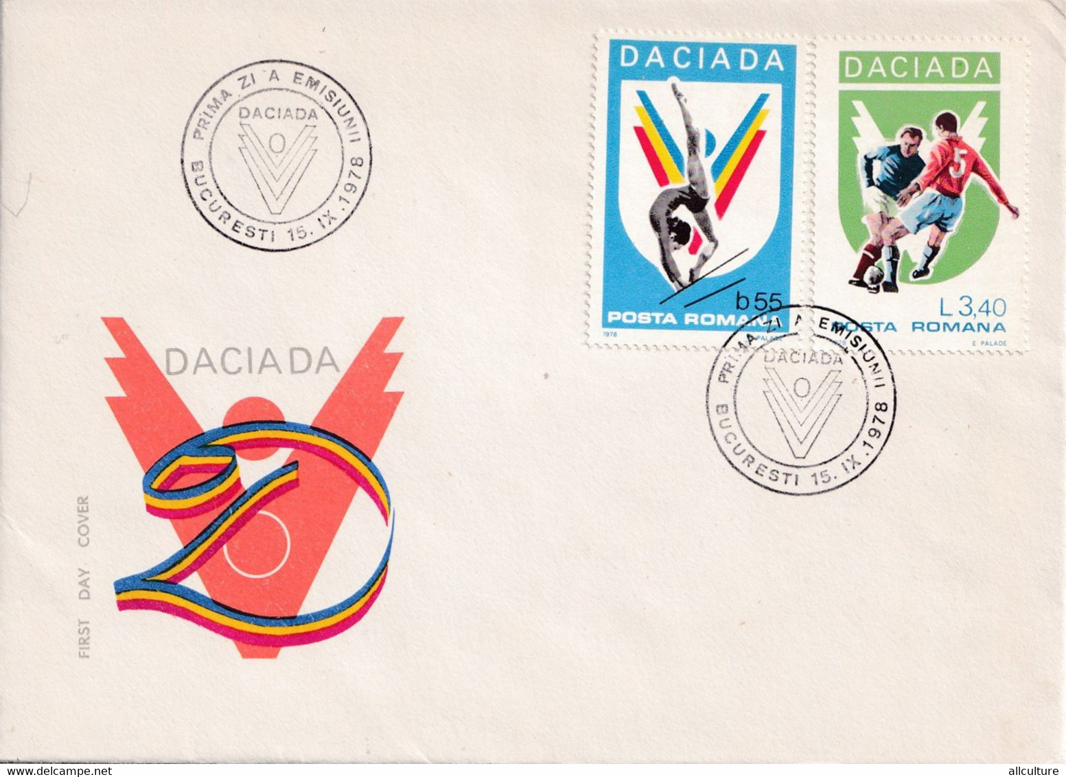 A2751-  DACIADA, Republica Socialista Romania, Bucuresti 1978 2 Covers  FDC - Sin Clasificación