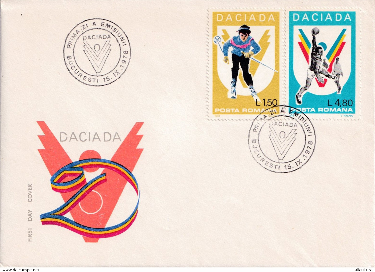 A2751-  DACIADA, Republica Socialista Romania, Bucuresti 1978 2 Covers  FDC - Sin Clasificación