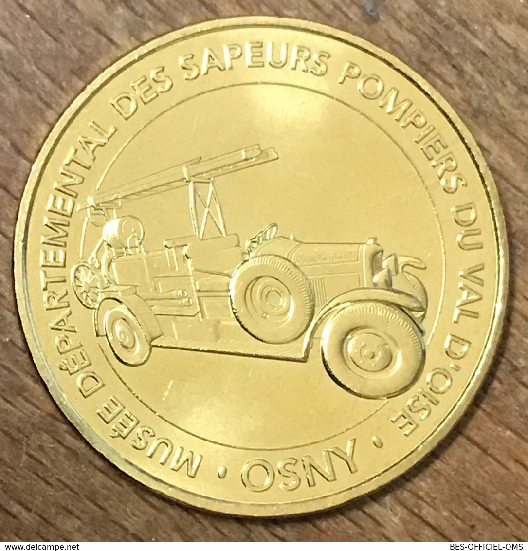 95 OSNY MUSÉE DES SAPEURS POMPIERS MDP 2018 MÉDAILLE SOUVENIR MONNAIE DE PARIS JETON TOURISTIQUE TOKENS MEDALS COINS - 2018