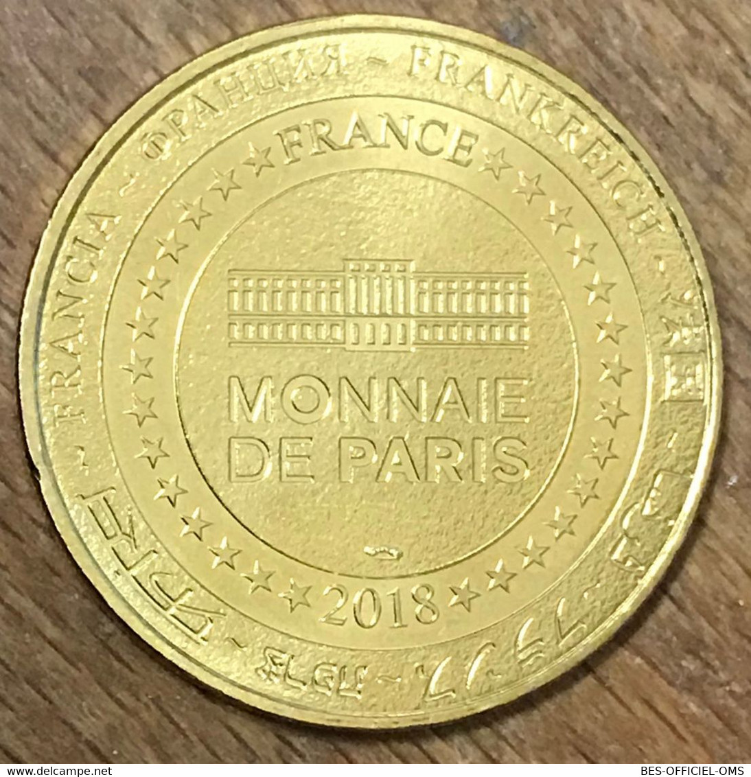 95 OSNY MUSÉE DES SAPEURS POMPIERS MDP 2018 MÉDAILLE SOUVENIR MONNAIE DE PARIS JETON TOURISTIQUE TOKENS MEDALS COINS - 2018