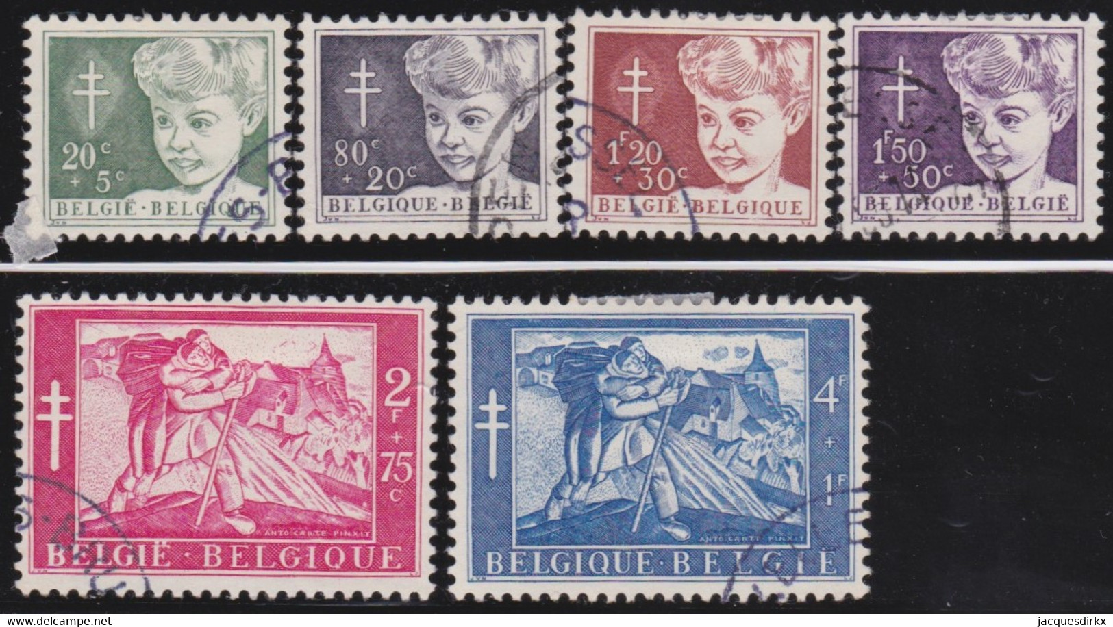 Belgie   .    OBP  .    955/960     .    O   .    Gebruikt  .   /   .   Oblitéré - Used Stamps