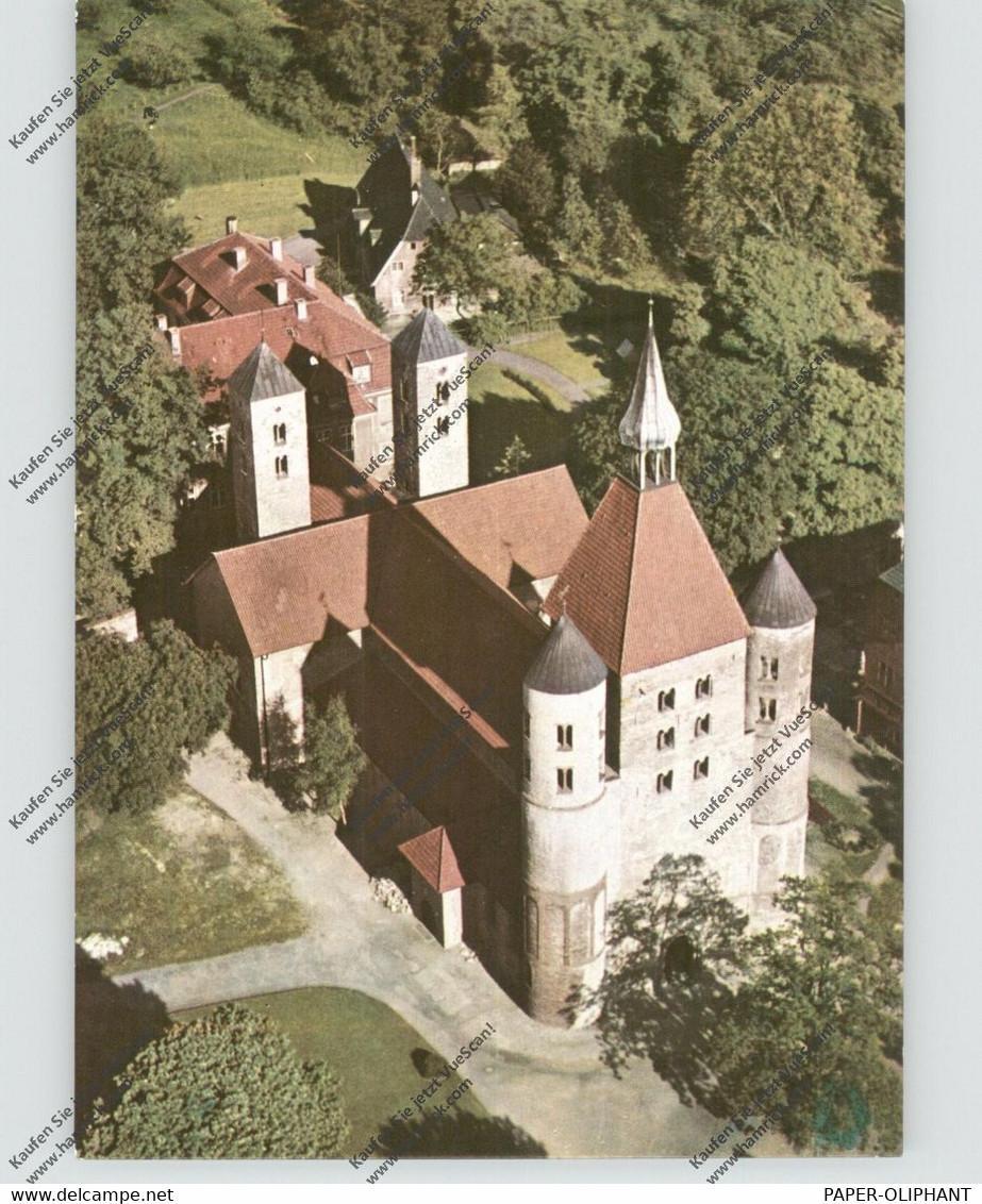 4410 WARENDORF - FRECKENHORST, Stiftskirche, Luftaufnahme - Warendorf