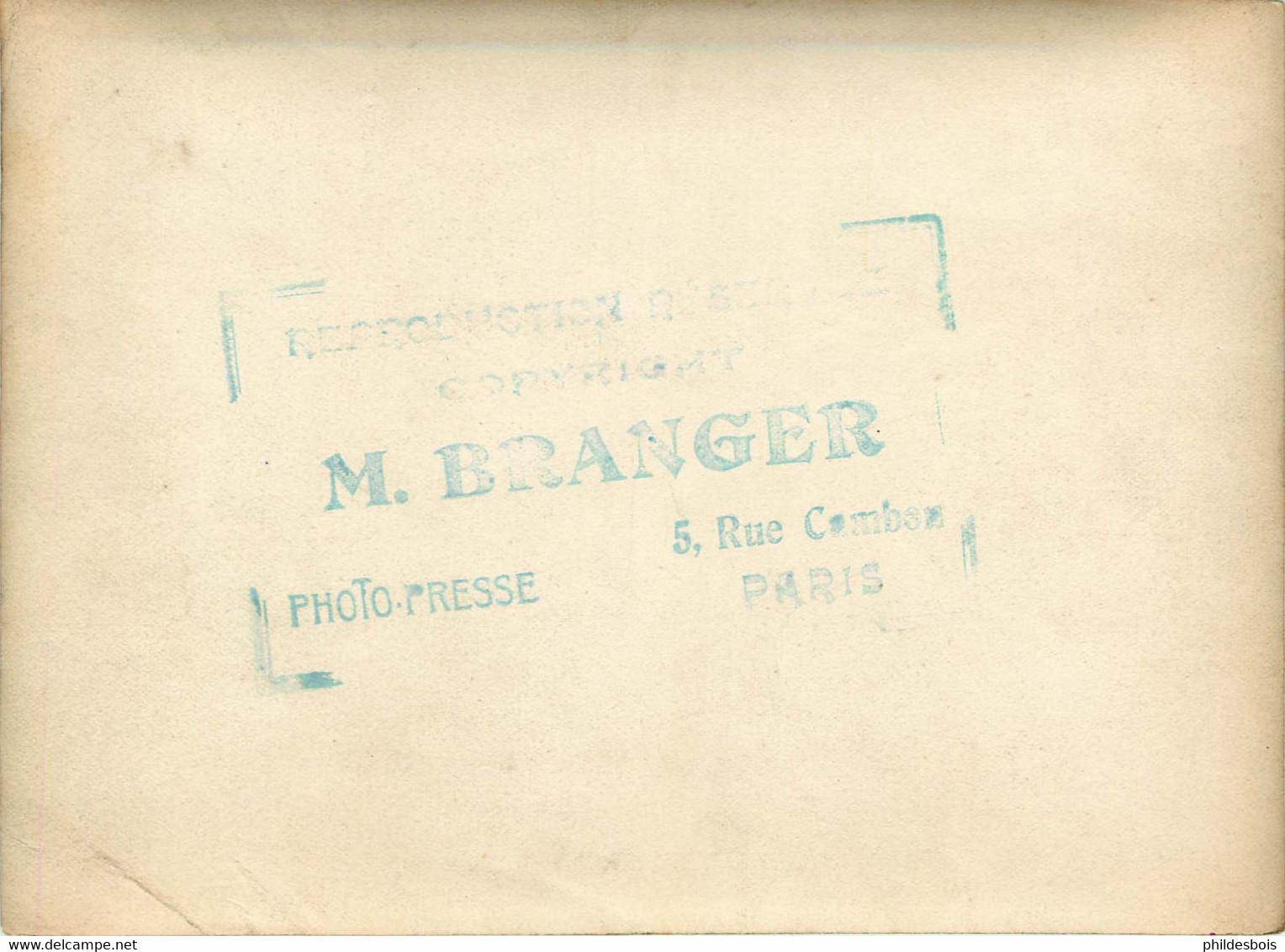 PHOTO DE PRESSE (Originale ) AUBE  BAR SUR AUBE Manifestation Des Vignerons 1911 Photographe M.BRANGER - Professions