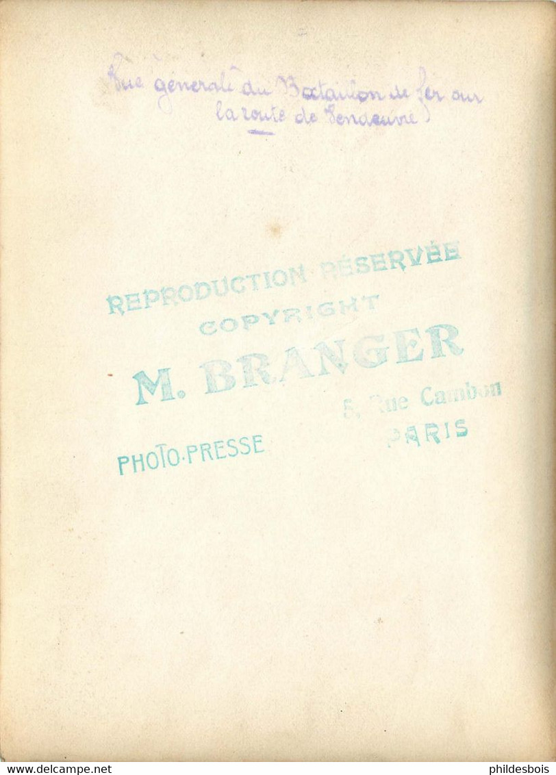 PHOTO DE PRESSE (Originale ) AUBE  BAR SUR AUBE Manifestation Des Vignerons 1911 Photographe M.Branger - Mestieri