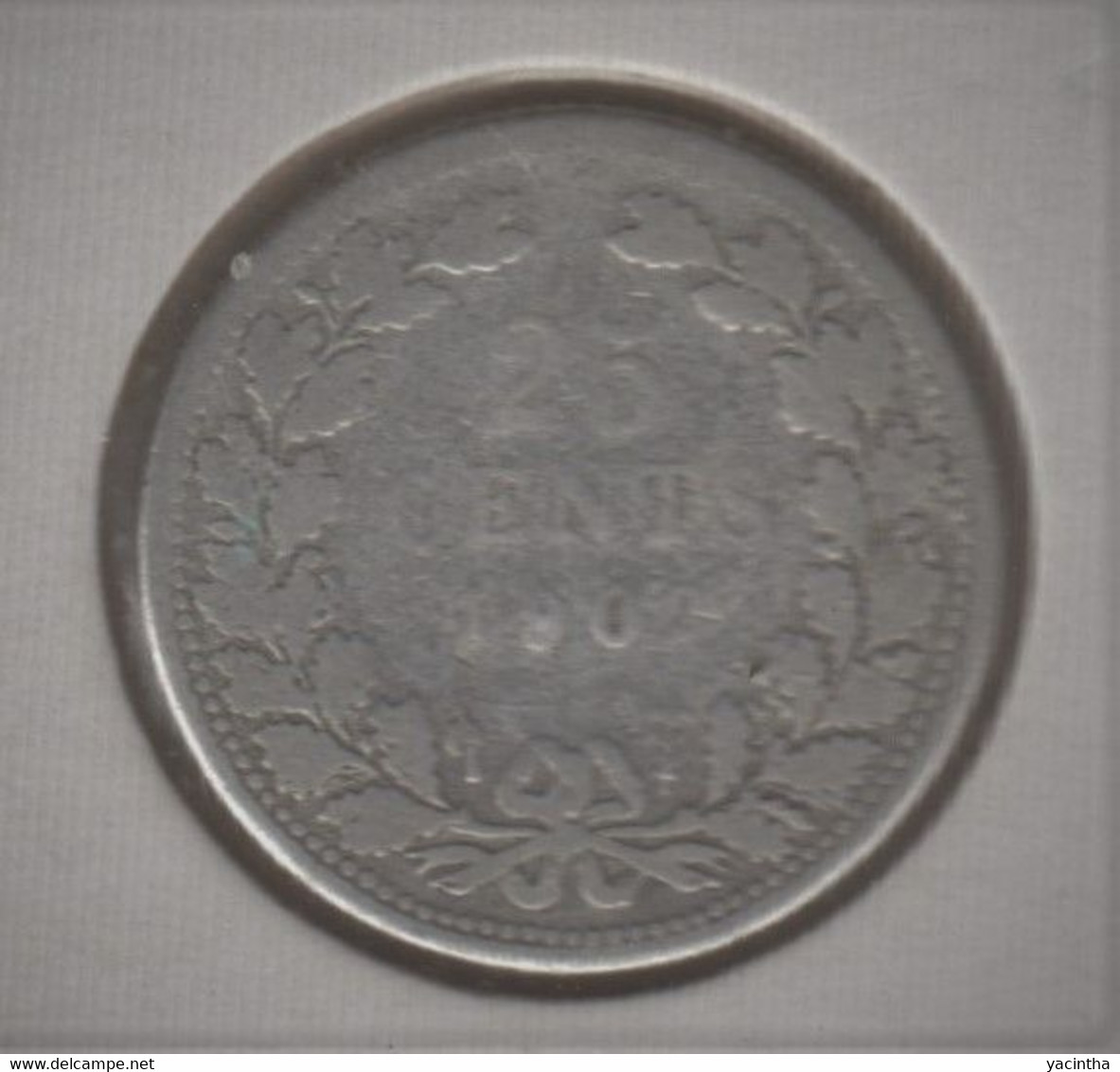 @Y@  NEDERLAND  25 Cent 1902    (4950) - 25 Centavos