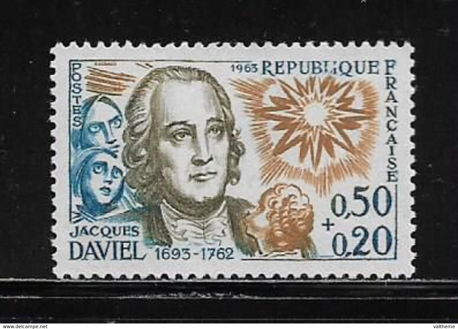 FRANCE  ( FVT - 423 )  1963  N° YVERT ET TELLIER  N° 1374  N** - Unused Stamps
