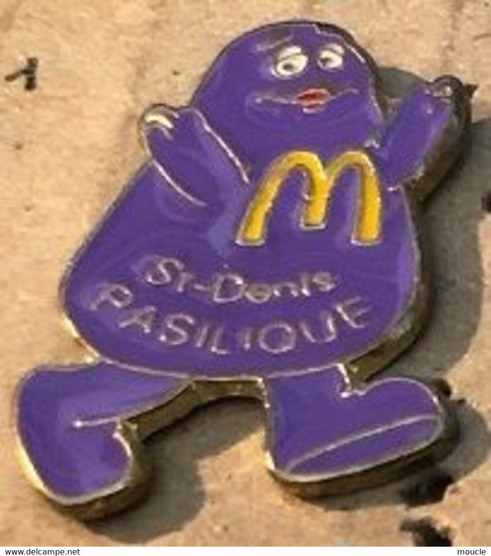 MCDONALD'S - MCDO - MAC DONALD - MAC DONALD'S - MCDONALD - LOGO - ST DENIS PASILIQUE (FAUTE ?) - BASILIQUE -   (21) - McDonald's