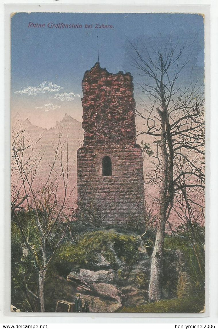 67 Bas Rhin Ruines De Haut Barr Près De Saverne Hotel Restaurant Labigang Ed Emil Hartmann - Saverne