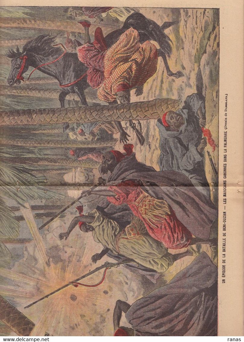 MAROC Revue Le Pélerin N° 1639 De 1908 Guerre War - Sonstige & Ohne Zuordnung