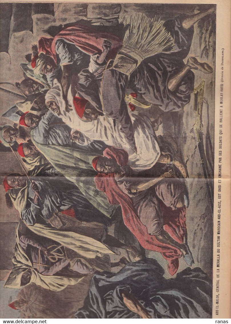 MAROC Revue Le Pélerin N° 1643 De 1908 Guerre War - Sonstige & Ohne Zuordnung