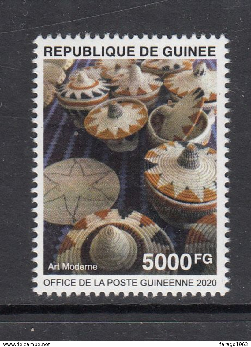 2020 Guinea Guinee NEW ISSUE Art Moderne From Conakry Post Office  Complete Set Of 1 MNH - Guinée (1958-...)