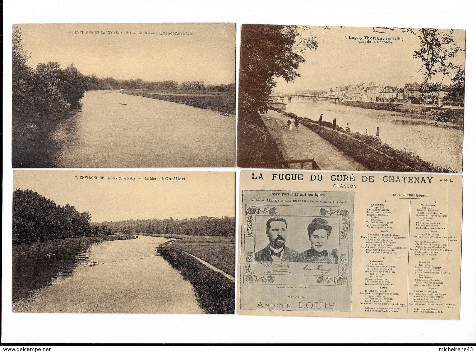 LOT CARTE POSTALE SELECTION  FRANCE