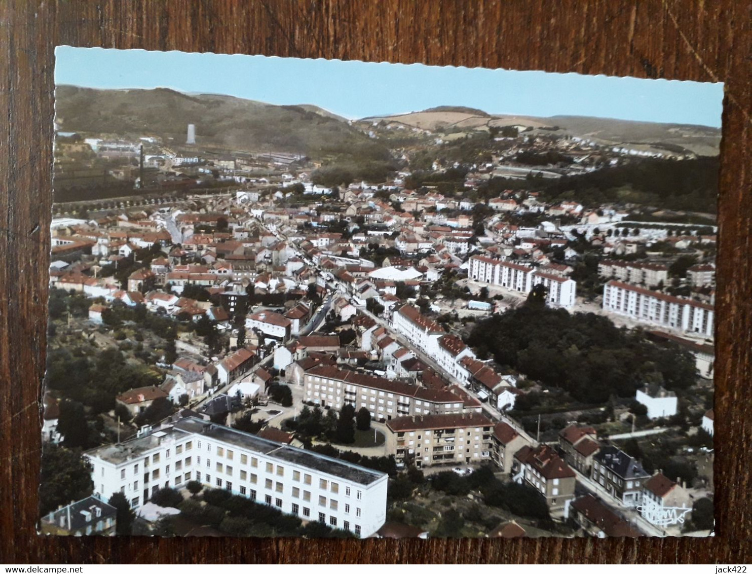 L34/1086 LE CREUSOT . Vue Aérienne - Rue Maréchal Foch - Le Creusot