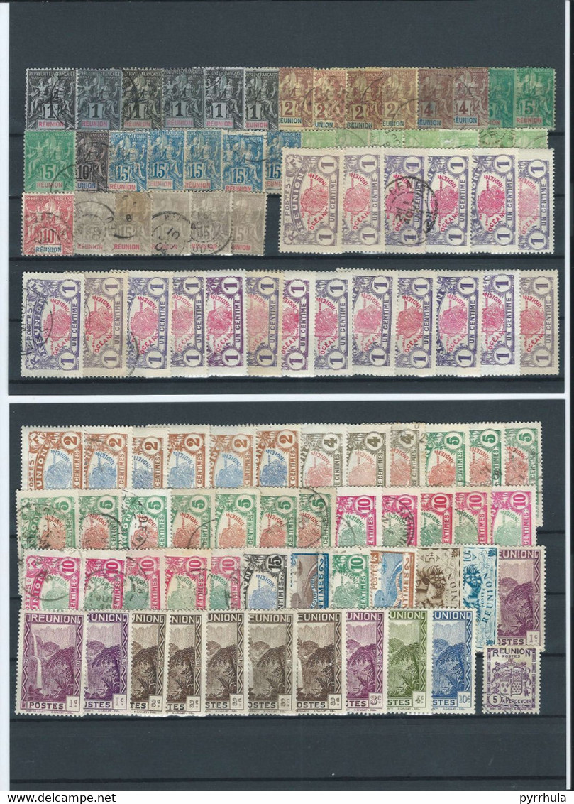 Réunion - Lot De Timbres - Africa (Other)