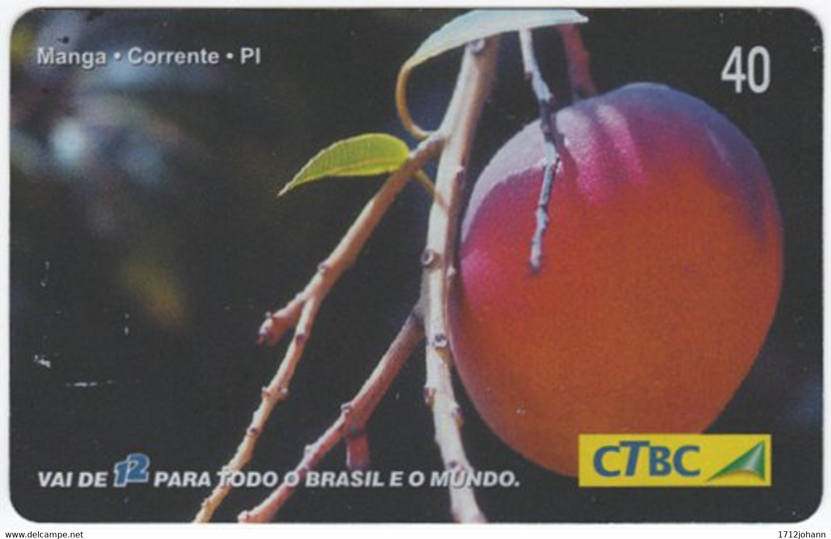 BRASIL K-064 Magnetic CTBC - Plant, Vegetable, Fruit - Used - Brasil