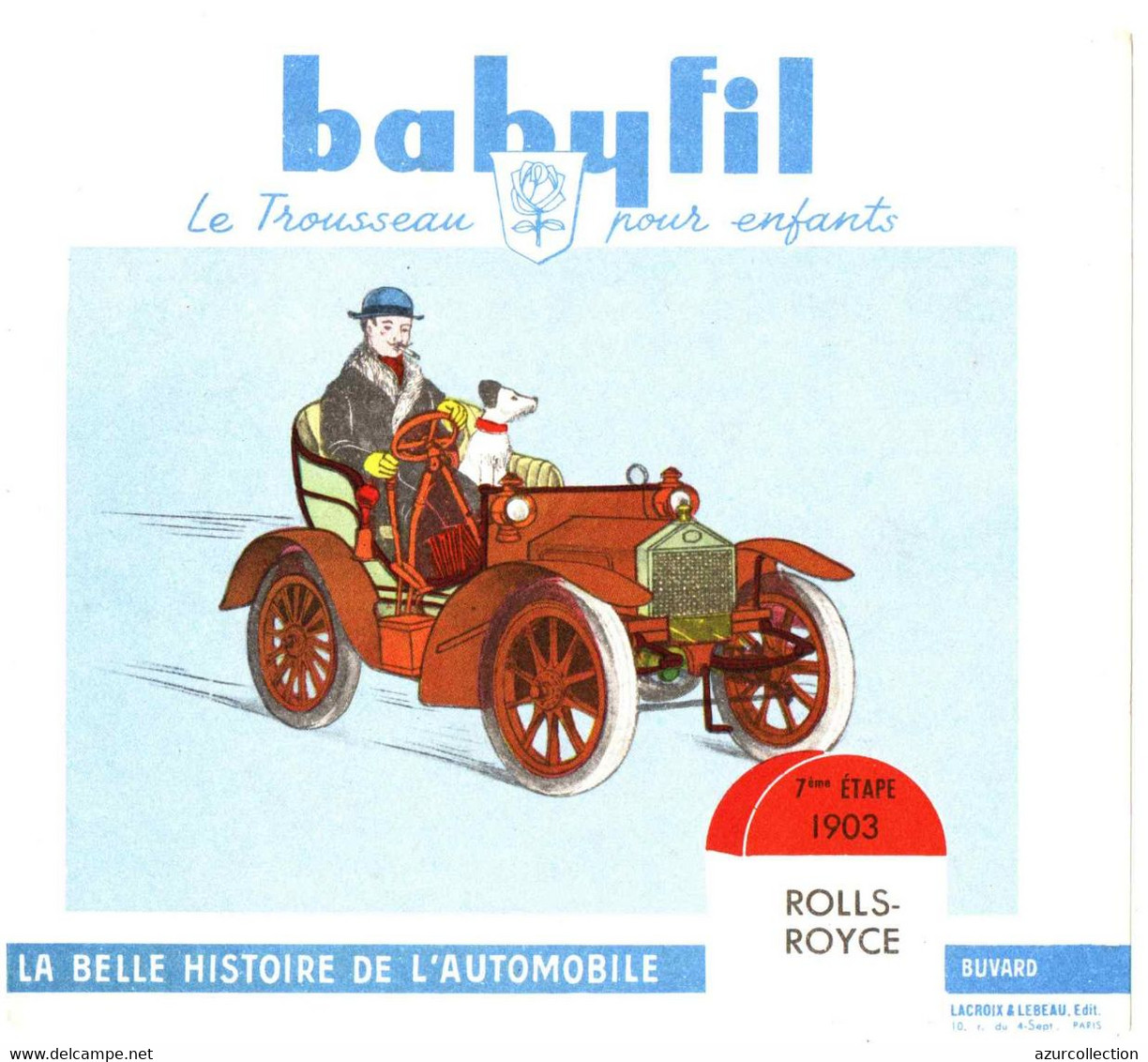 ROLLS ROYCE . BABYFIL - Automobile