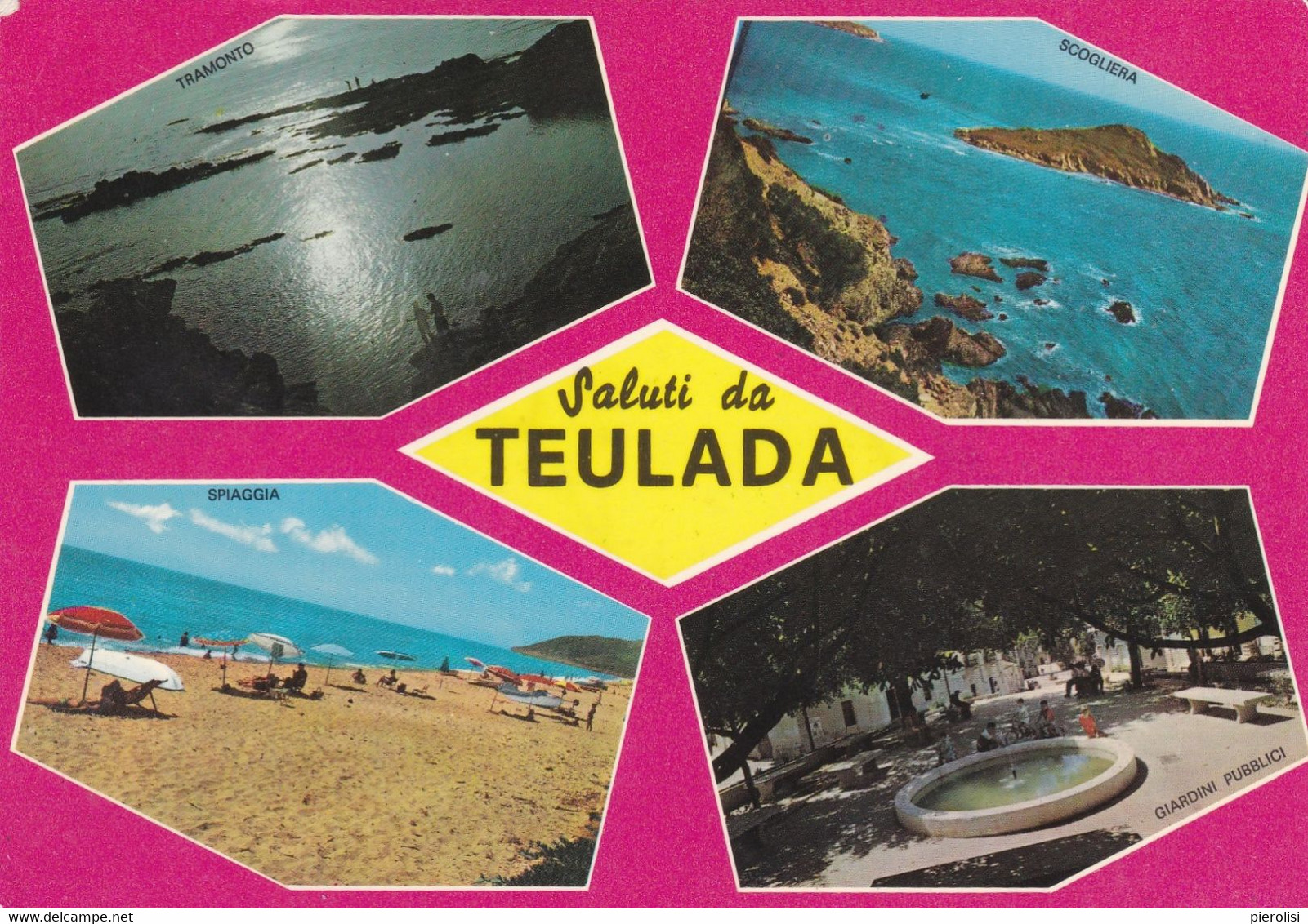 (P198) - TEULADA (Sud Sardegna) - Multivedute - Iglesias